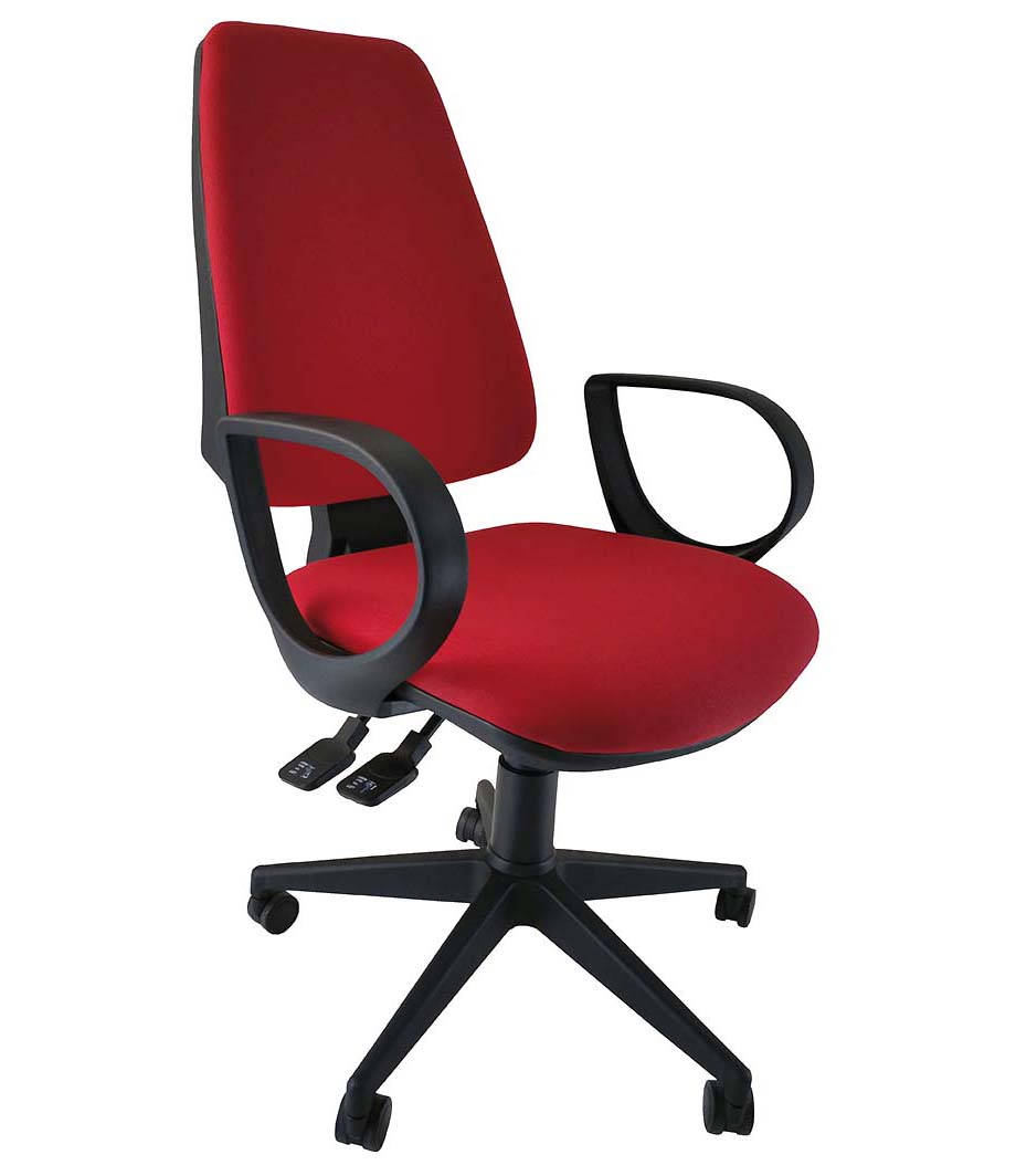 EQUIS Black - Sillas de oficina y operativas económicas. Comprar sillas de oficina ergonómicas SILLAS 360